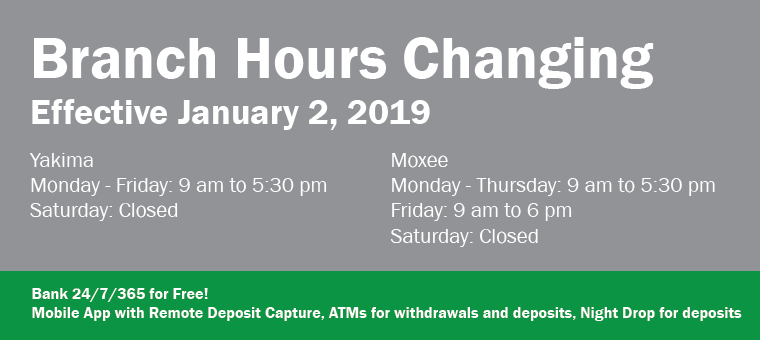 CALCOE Federal Credit Union A Yakima Valley Credit Union