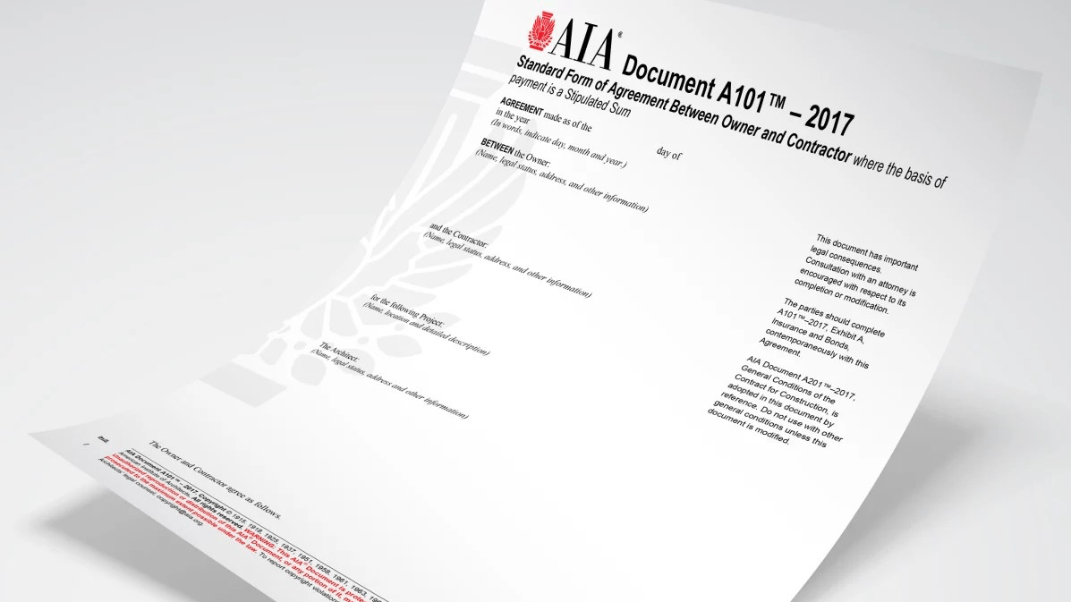 AIA Releases StateSpecific Waiver and Release Forms California