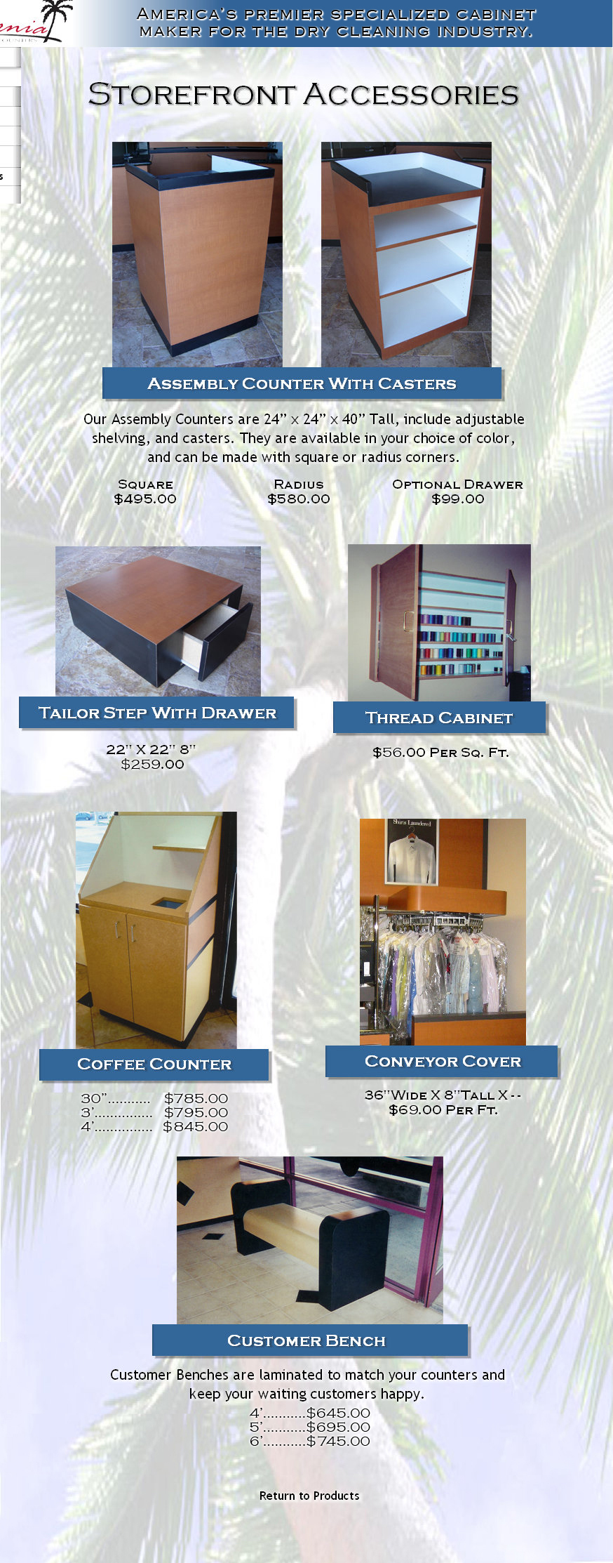 Storefront Accessories