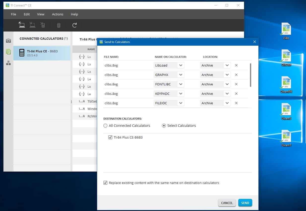 How to Download Programs on a TI84 Plus CE CalcPlex