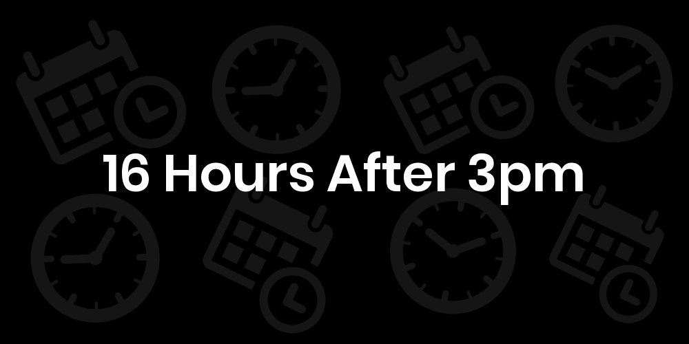 28 How Many Hours Is 3pm To 10pm 01/2023 BMR