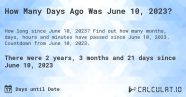 15 How Many Days Until June 10th 2023 Article 2023 VJK