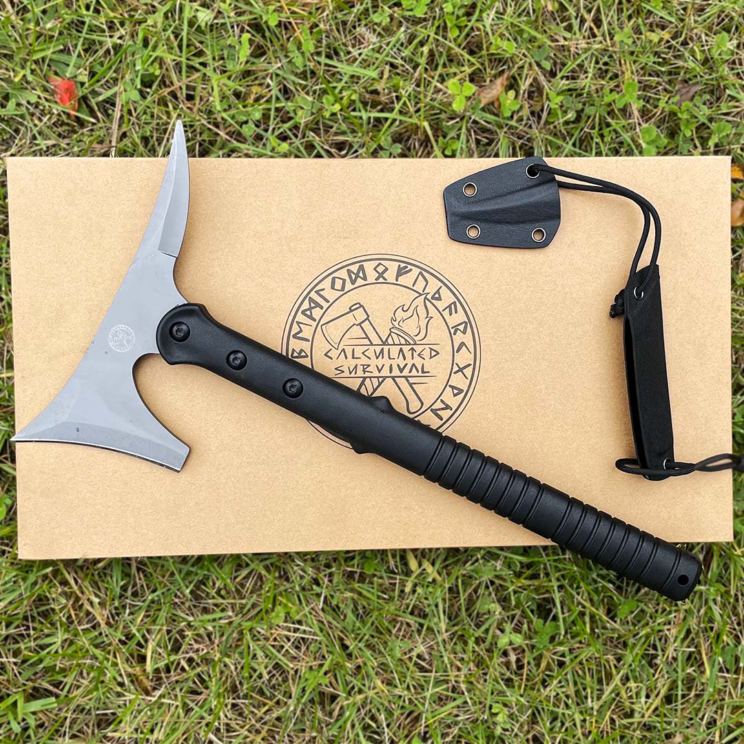 Calculated Survival Norse Throwing Hatchet (with glassfilled nylon ha