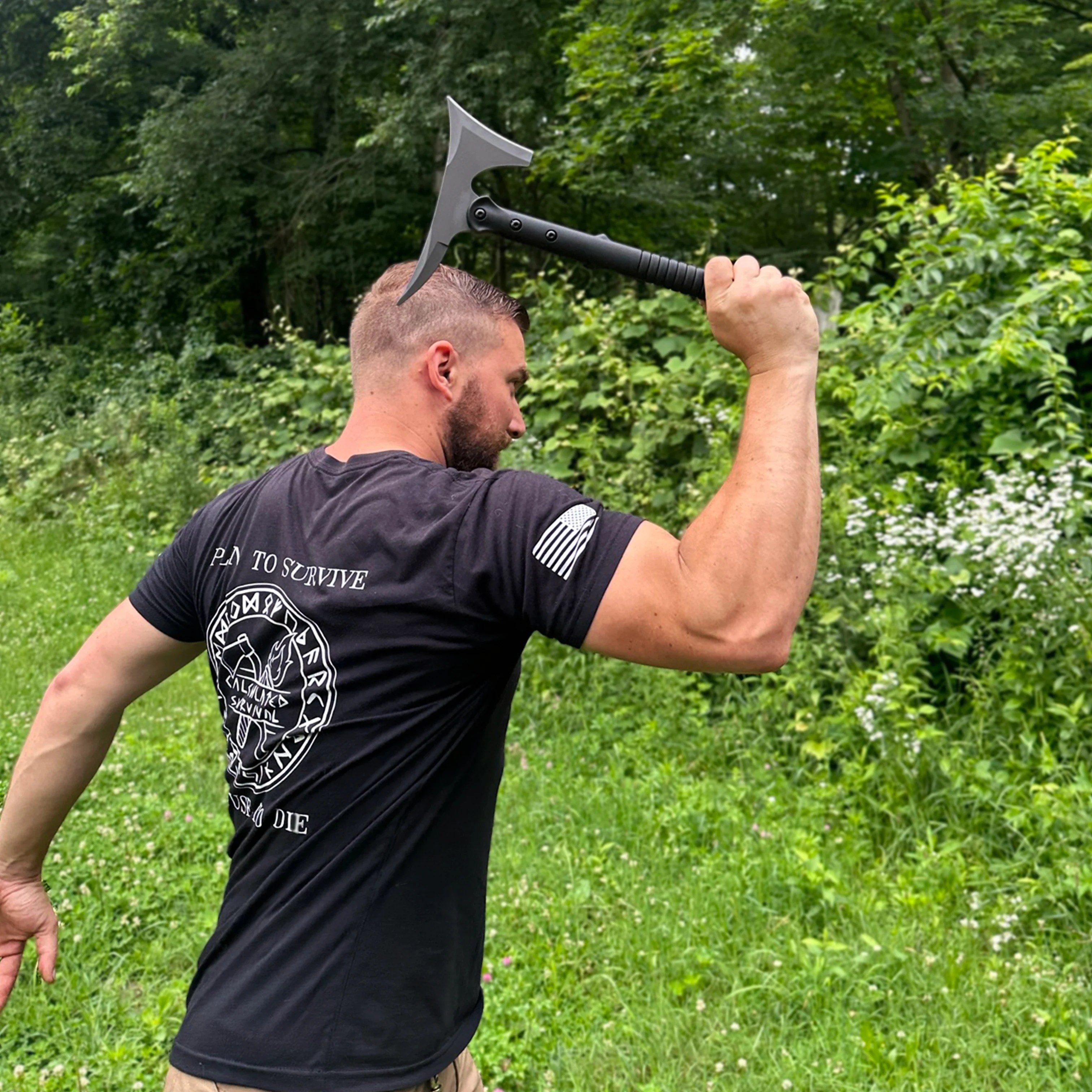 Calculated Survival Norse Throwing Hatchet (with glassfilled nylon ha
