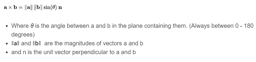Cross Product Calculator Formula Example Calculator Academy