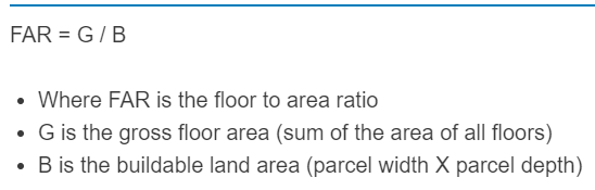 Floor to Area Ratio Calculator Calculator Academy
