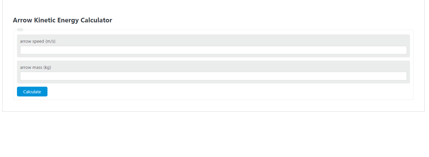 Arrow Energy Calculator Calculator Academy