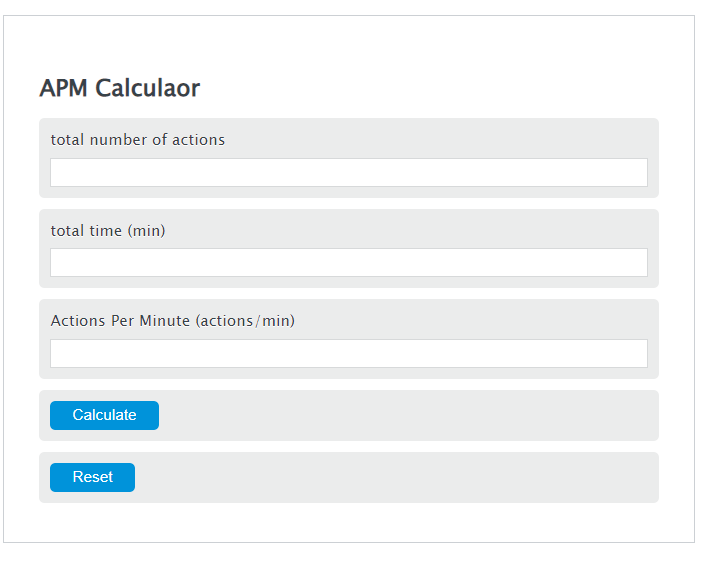 APM Calculaor Calculator Academy