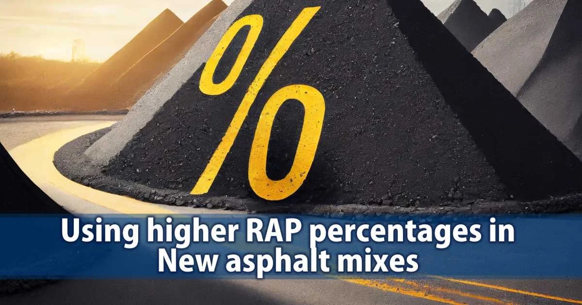 These Simple Tricks Lets You Use Over 50% RAP In Asphalt Mixes! Top