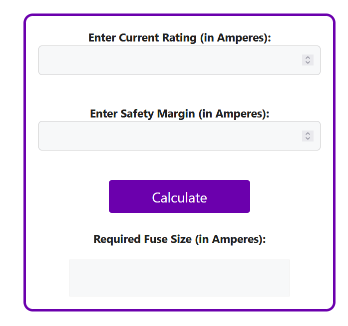 Fusing Calculator 3 Types Of Fuses Explained In Depth