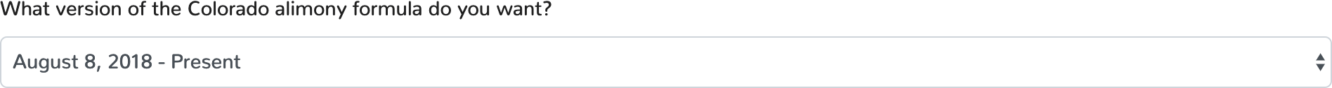 Calculating Colorado Maintenance Legal Calculators