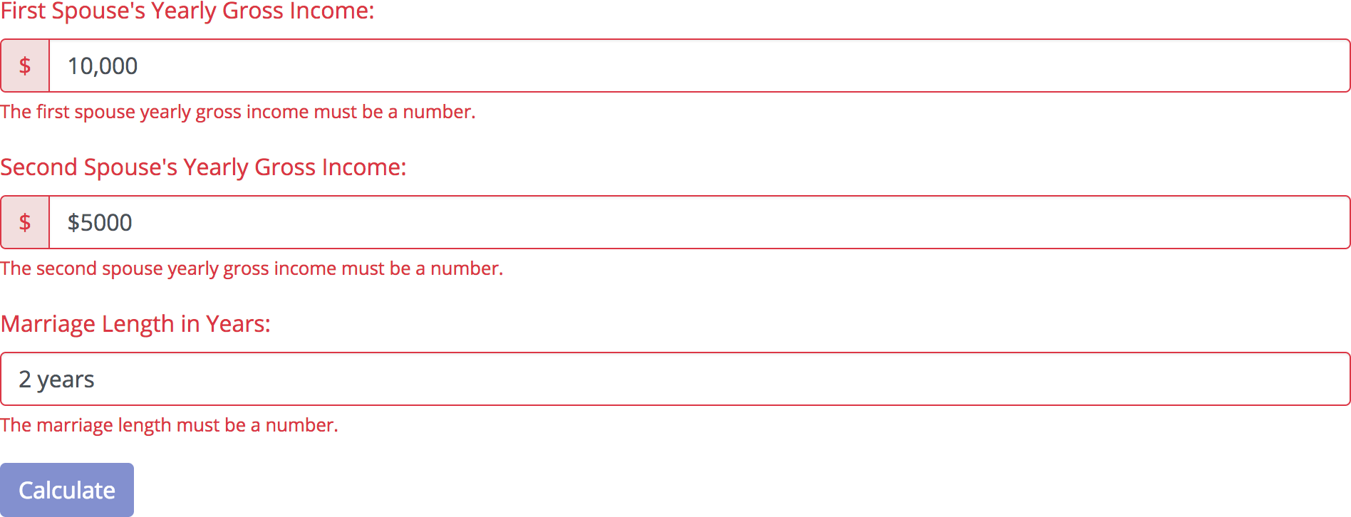 Calculating Kansas Maintenance Legal Calculators
