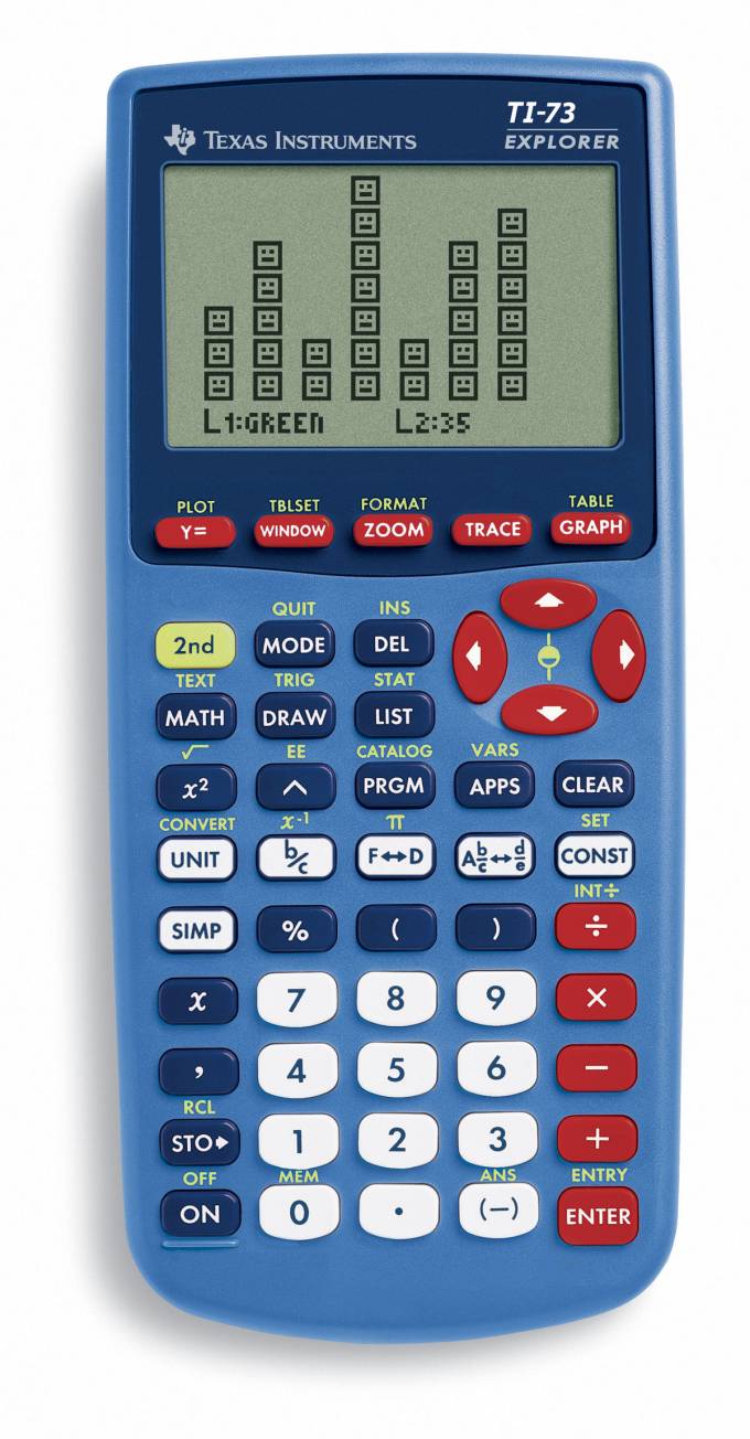 Texas Instruments TI73 A collection of programmable and non