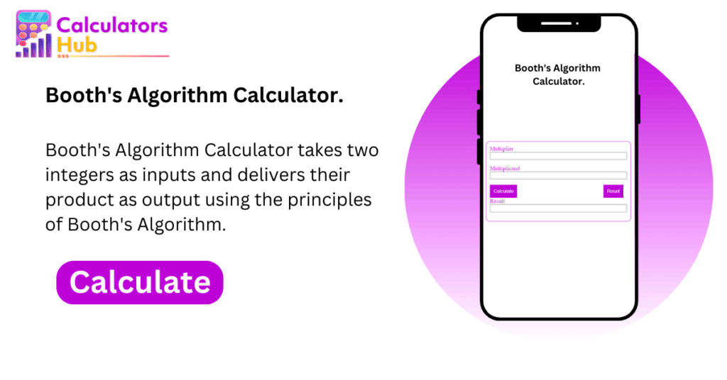 Booth's Algorithm Calculator Online
