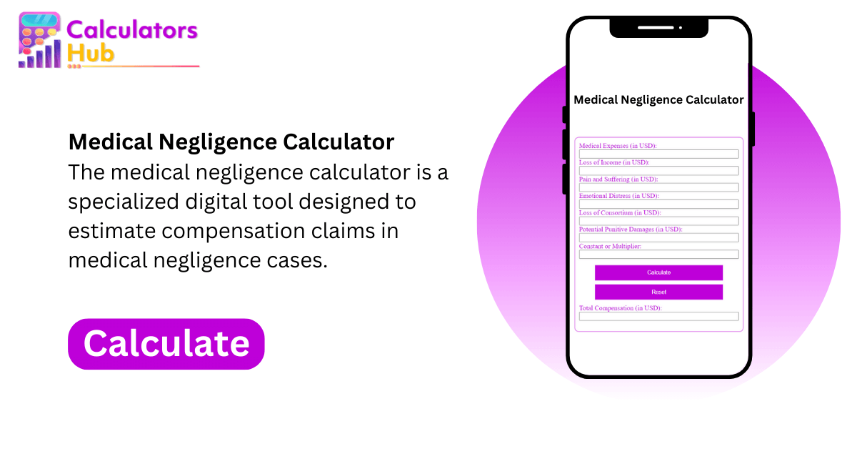 Medical Negligence Calculator Online