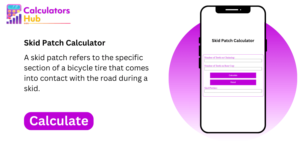 Skid Patch Calculator Online