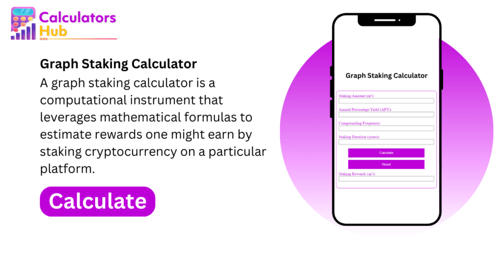 Graph Staking Calculator Online