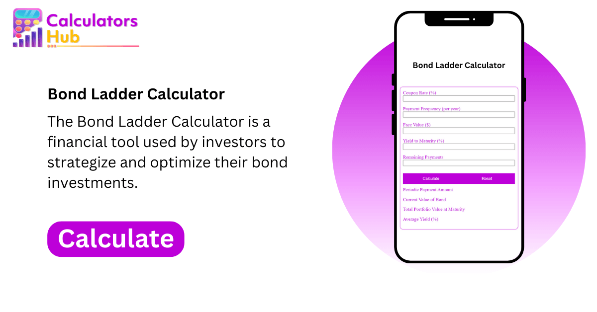 Bond Ladder Calculator Online