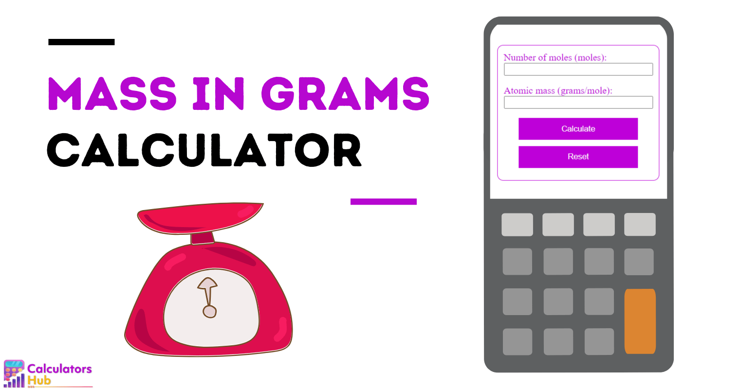 Mass In Grams Calculator Online