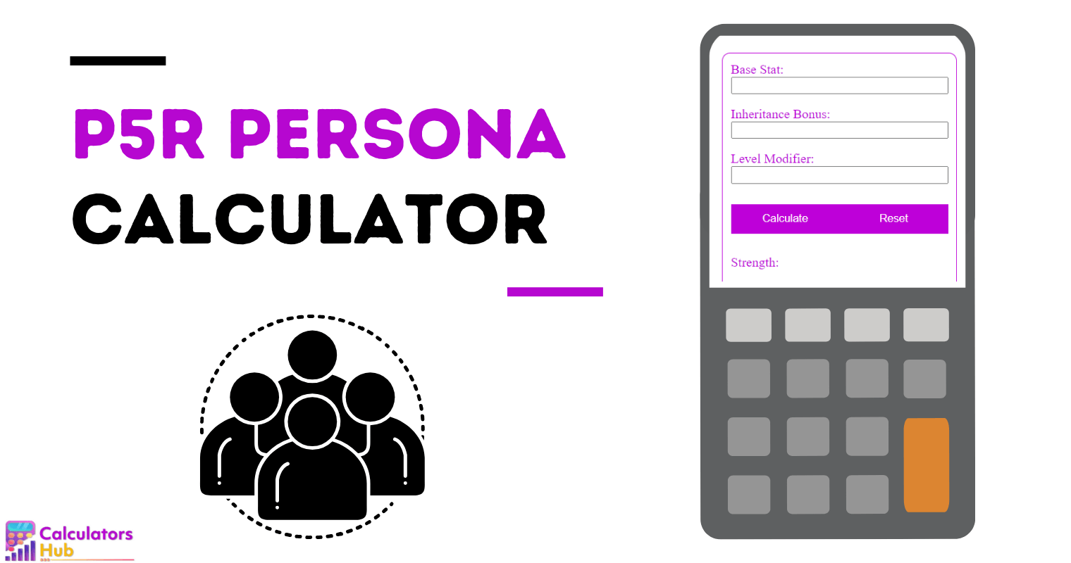 P5R Persona Calculator Online