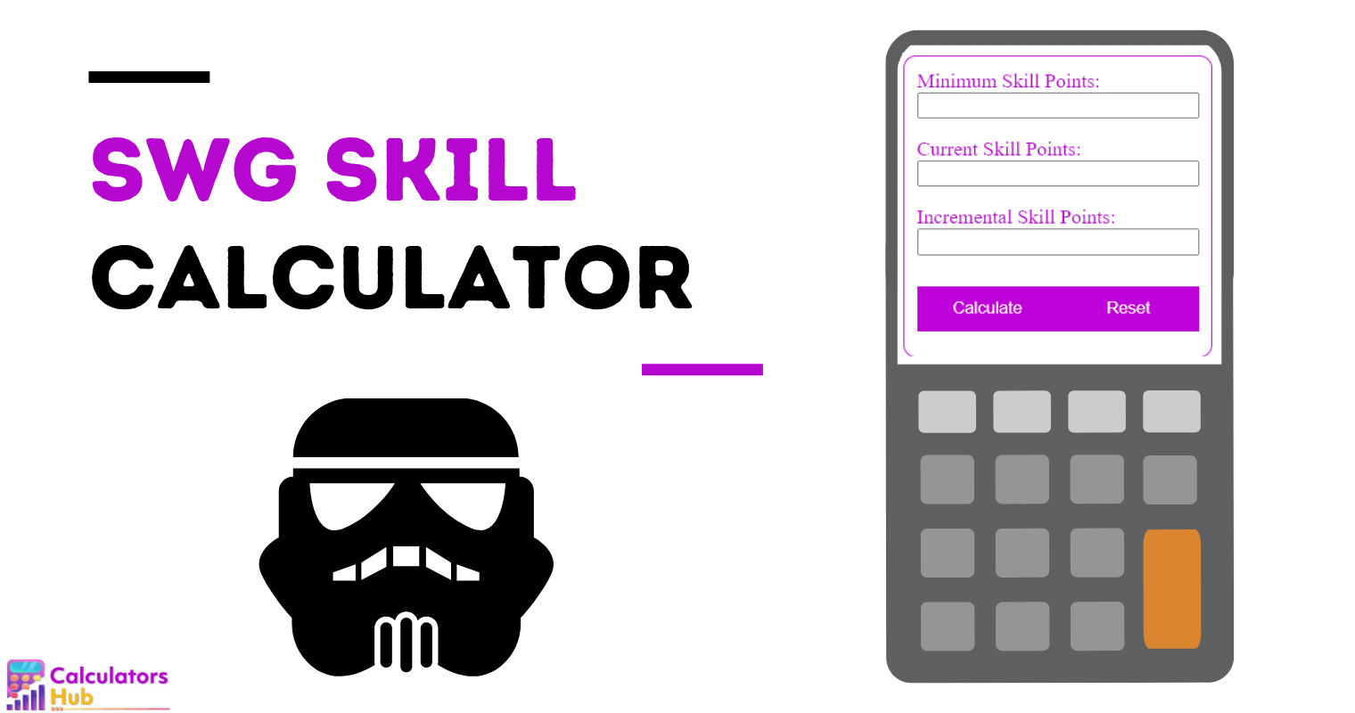 SWG Skill Calculator Online