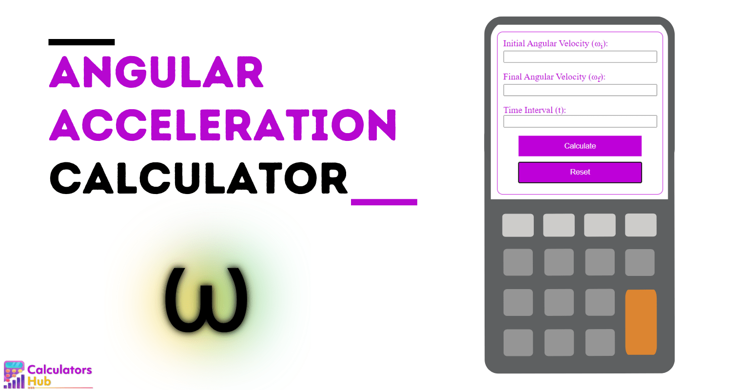 Angular Acceleration Calculator Online