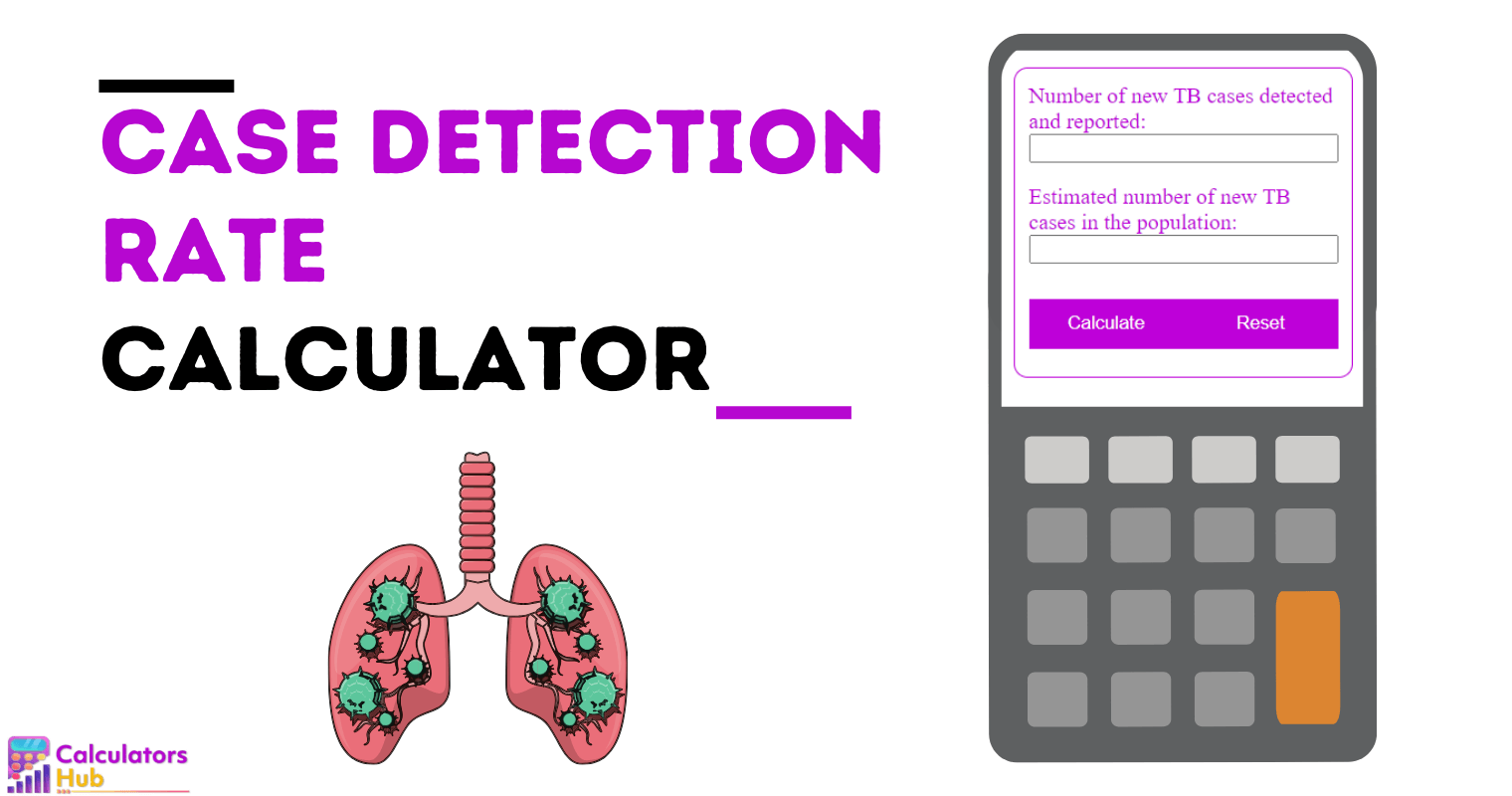 Case Detection Rate Calculator Online