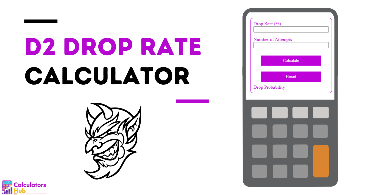 D2 Drop Rate Calculator Online
