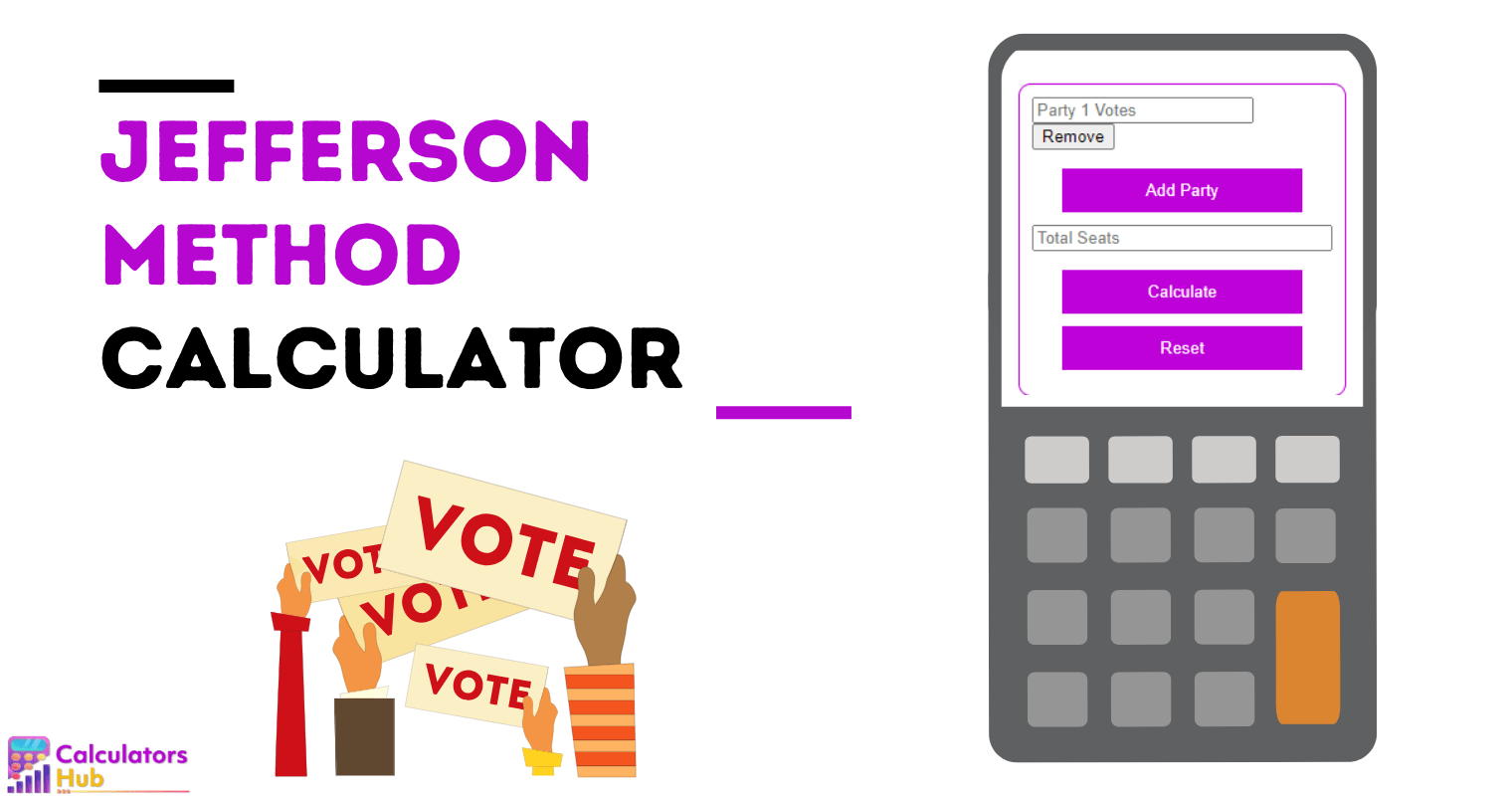 Jefferson Method Calculator Online