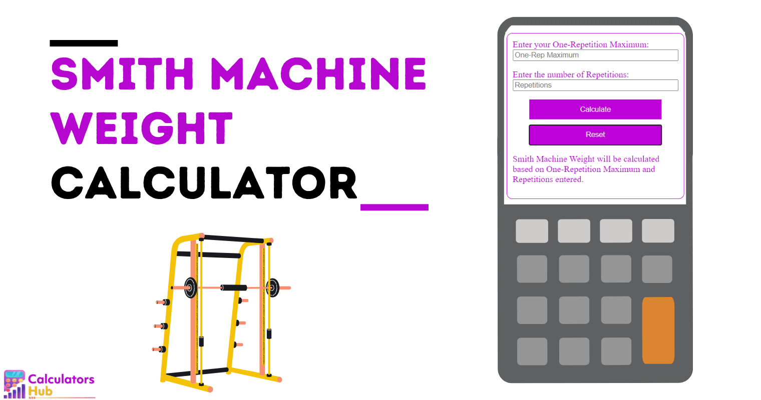 Smith Machine Weight Calculator Online