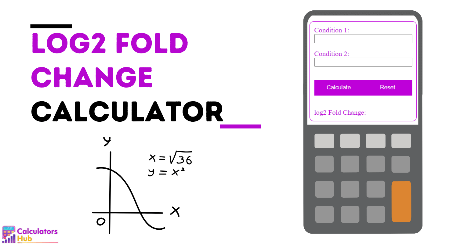 log2 Fold Change Calculator Online