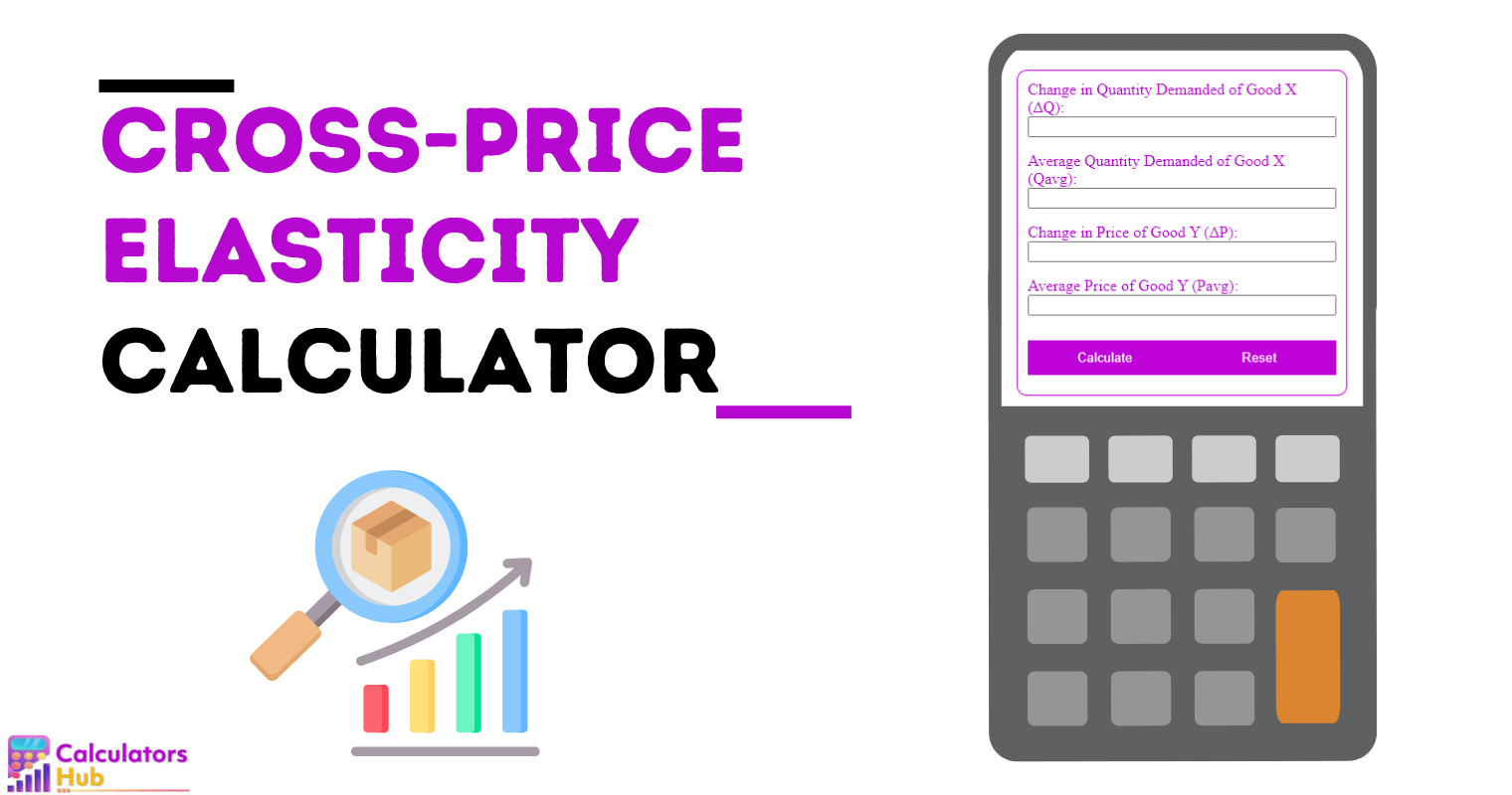 CrossPrice Elasticity Calculator Online
