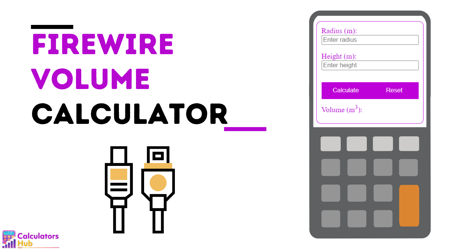 Firewire Volume Calculator Online