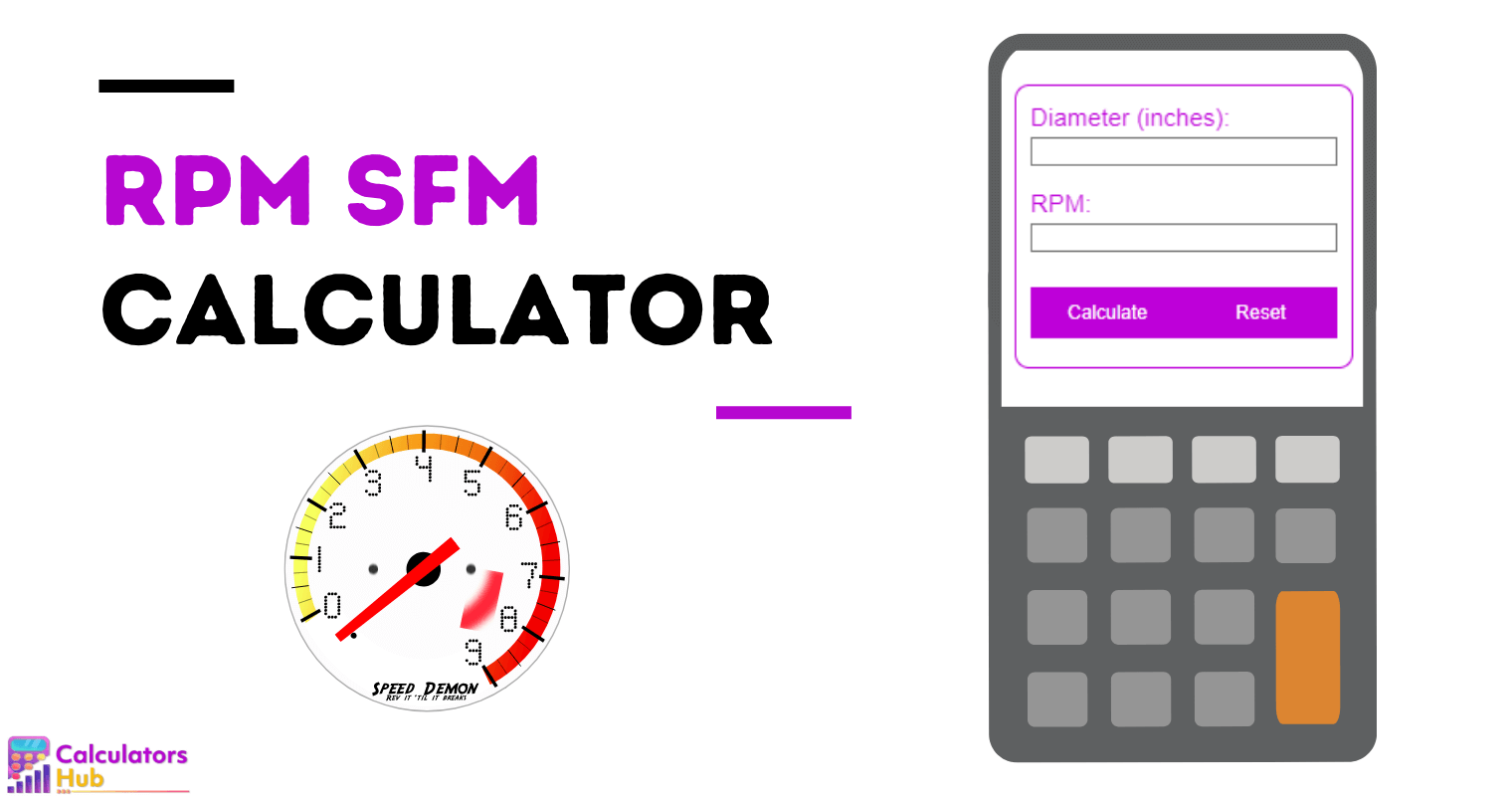 RPM SFM Calculator Online