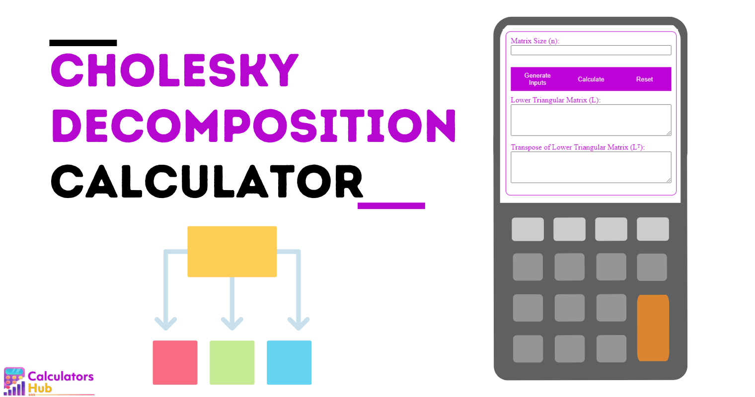 Cholesky Calculator Online