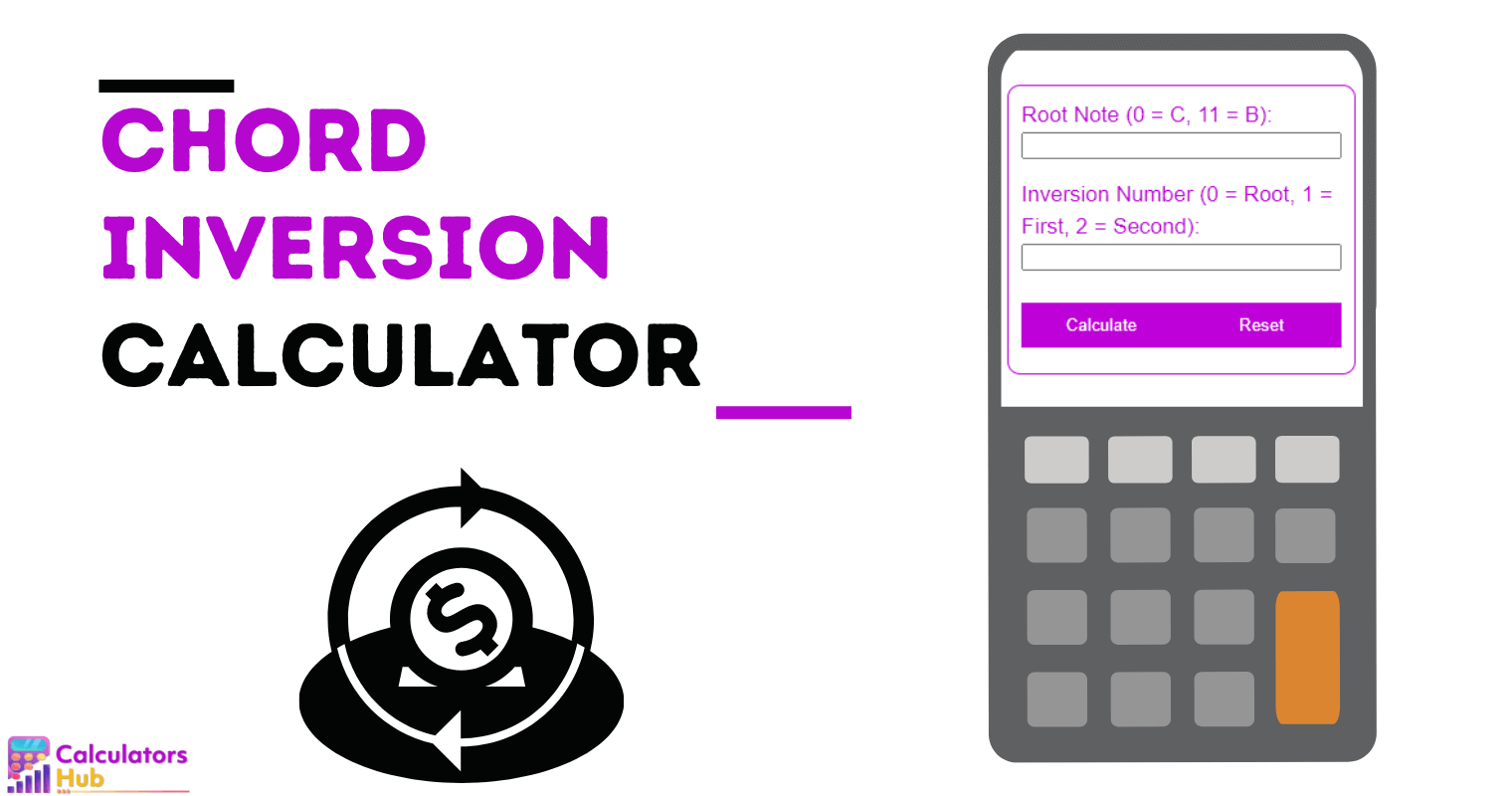 Chord Inversion Calculator Online