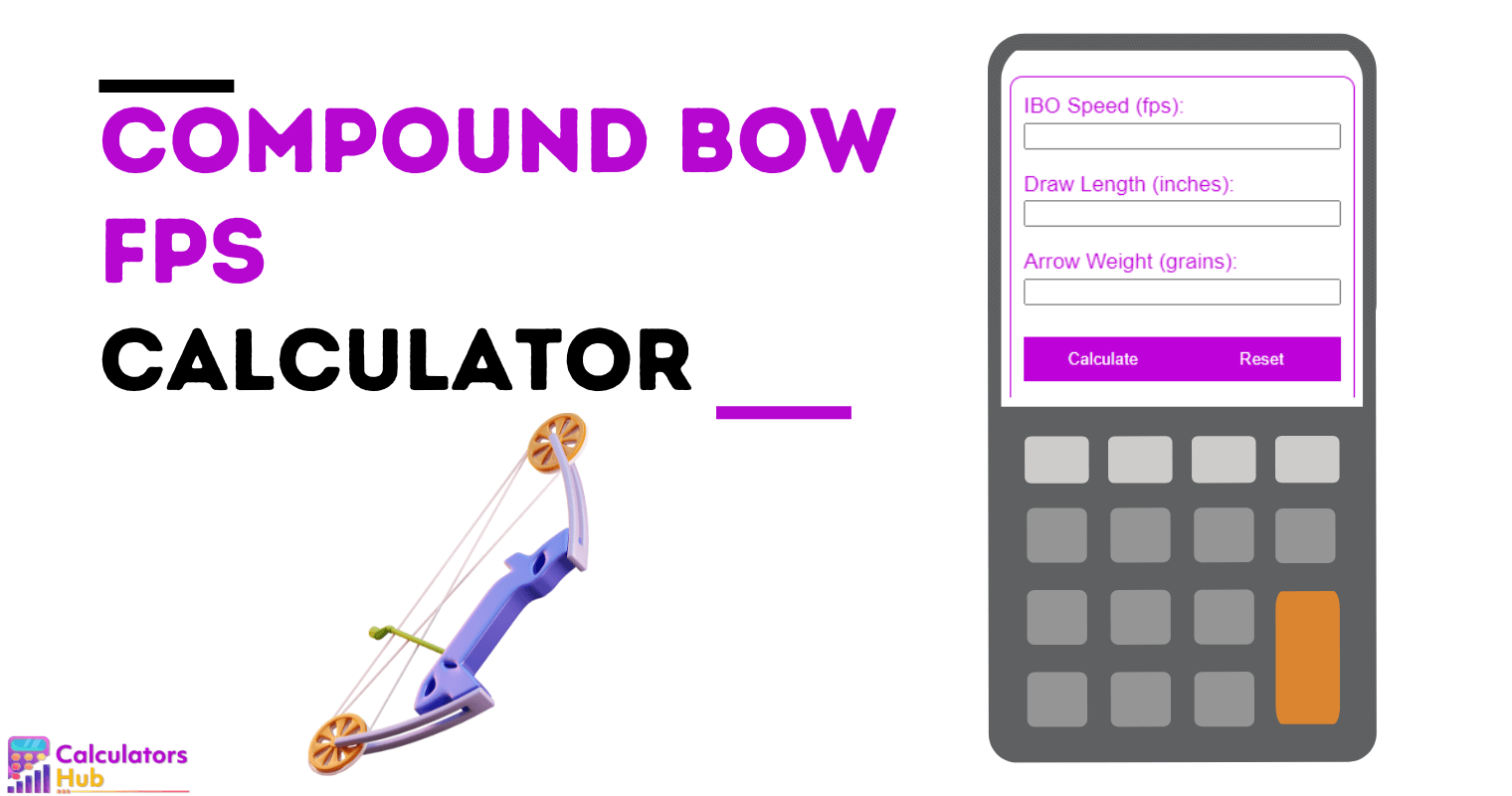 Compound Bow FPS Calculator Online