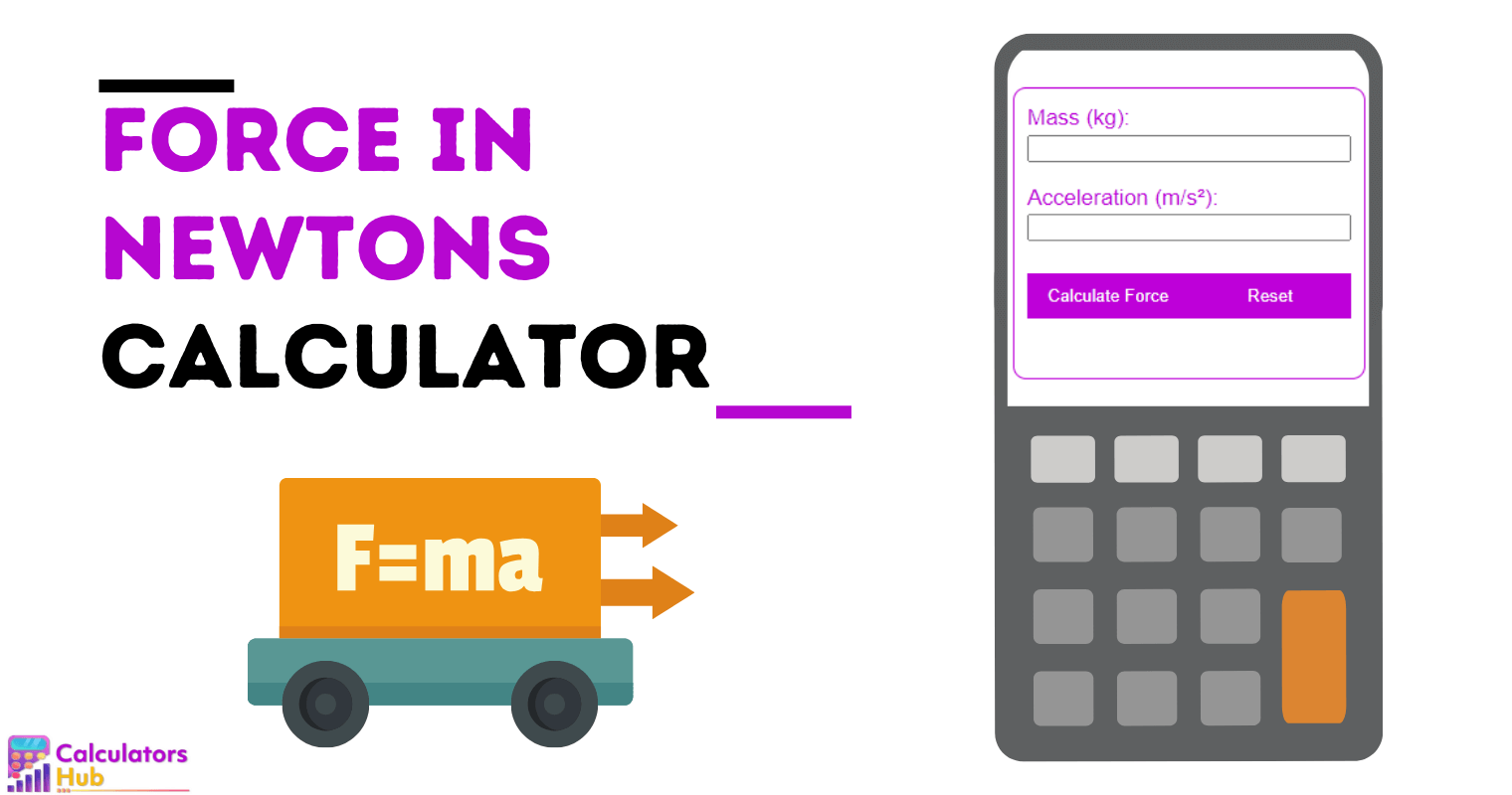 Force in Newtons Calculator Online