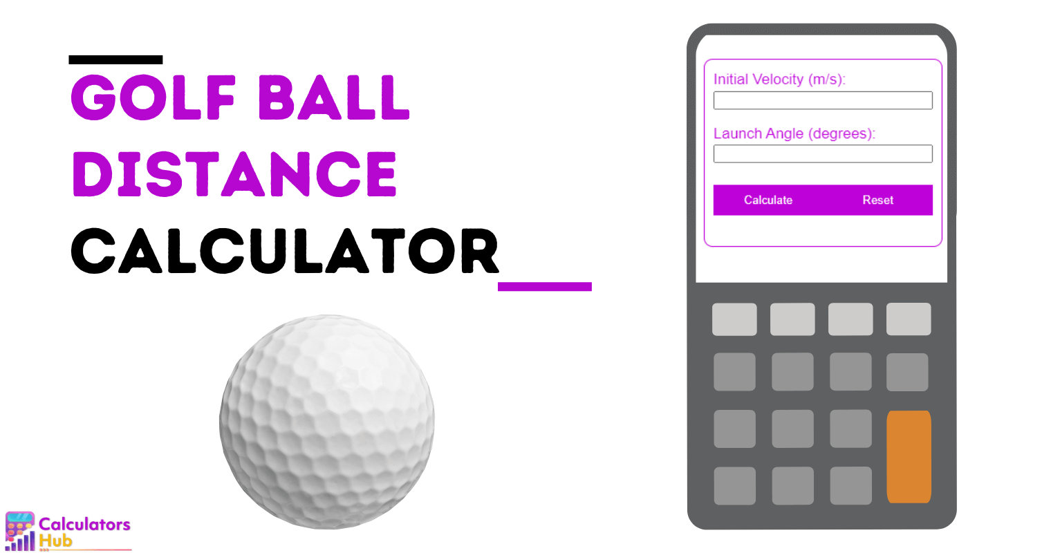 Golf Ball Distance Calculator Online