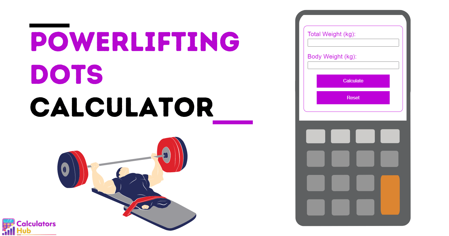 Powerlifting DOTS Calculator Online