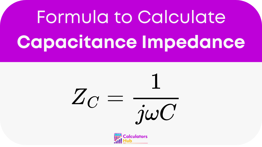 Capacitance Impedance Calculator Online