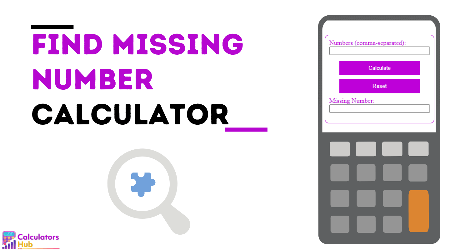 Find Missing Number Calculator Online