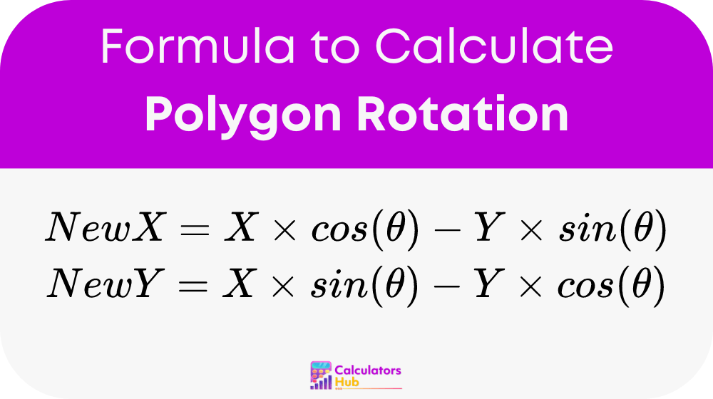Polygon Rotation Calculator Online