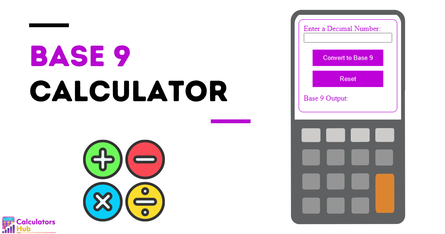 Base 9 Calculator Online
