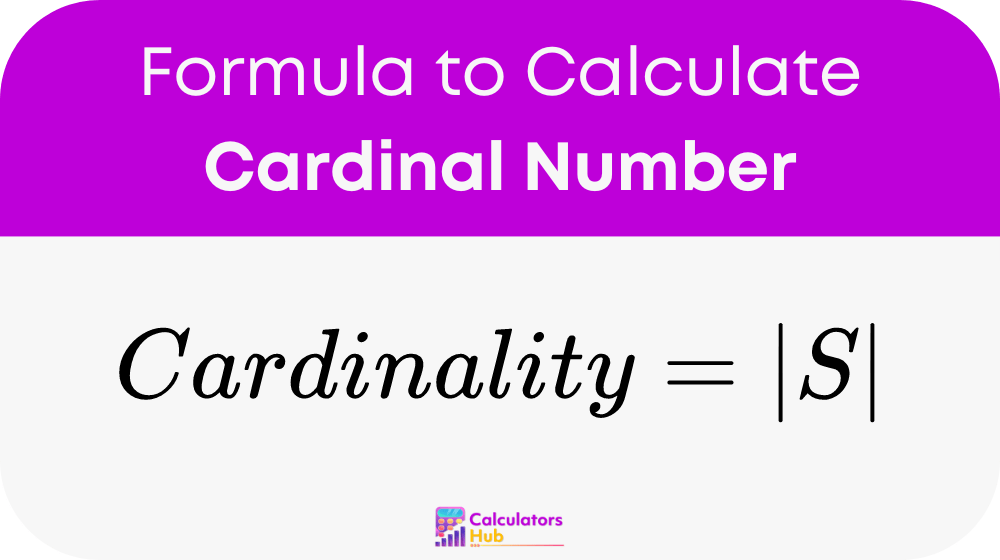 Cardinal Number Of A Set Calculator Online