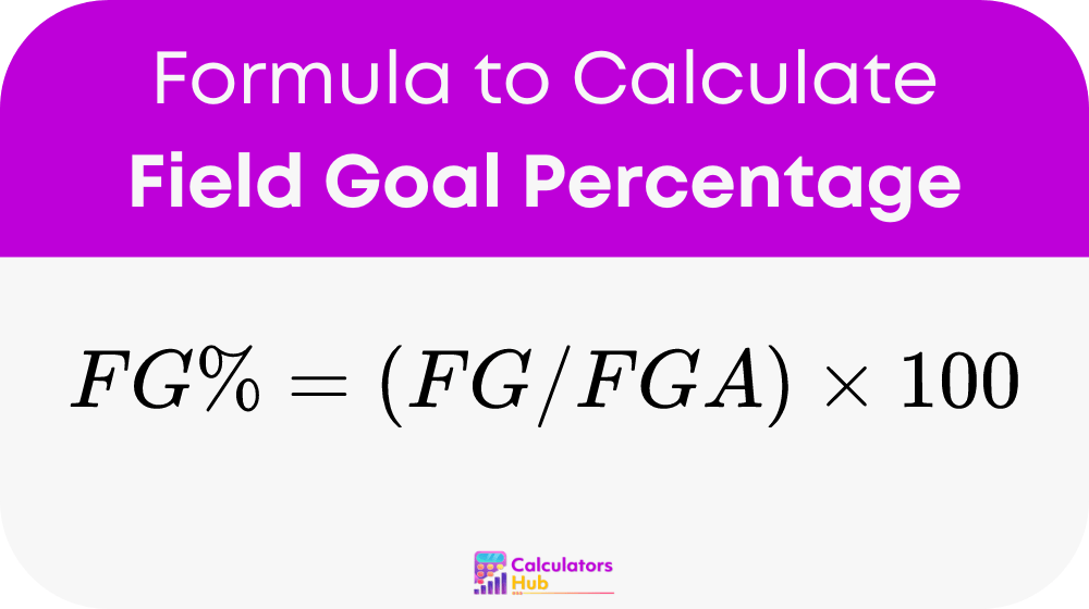 Field Goal Percentage Calculator Online