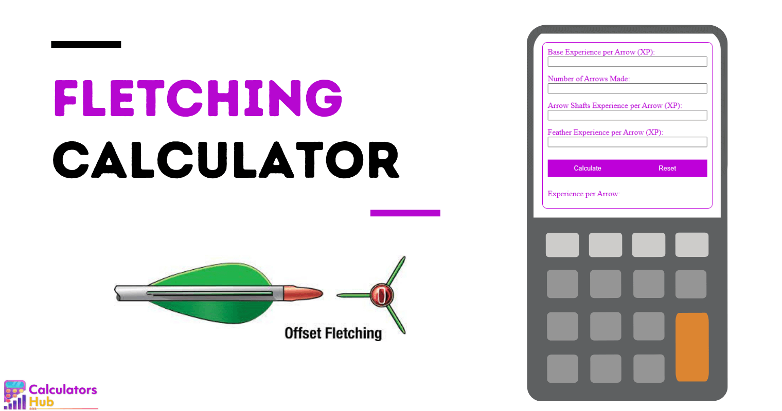 Calculadora de Fletching en línea