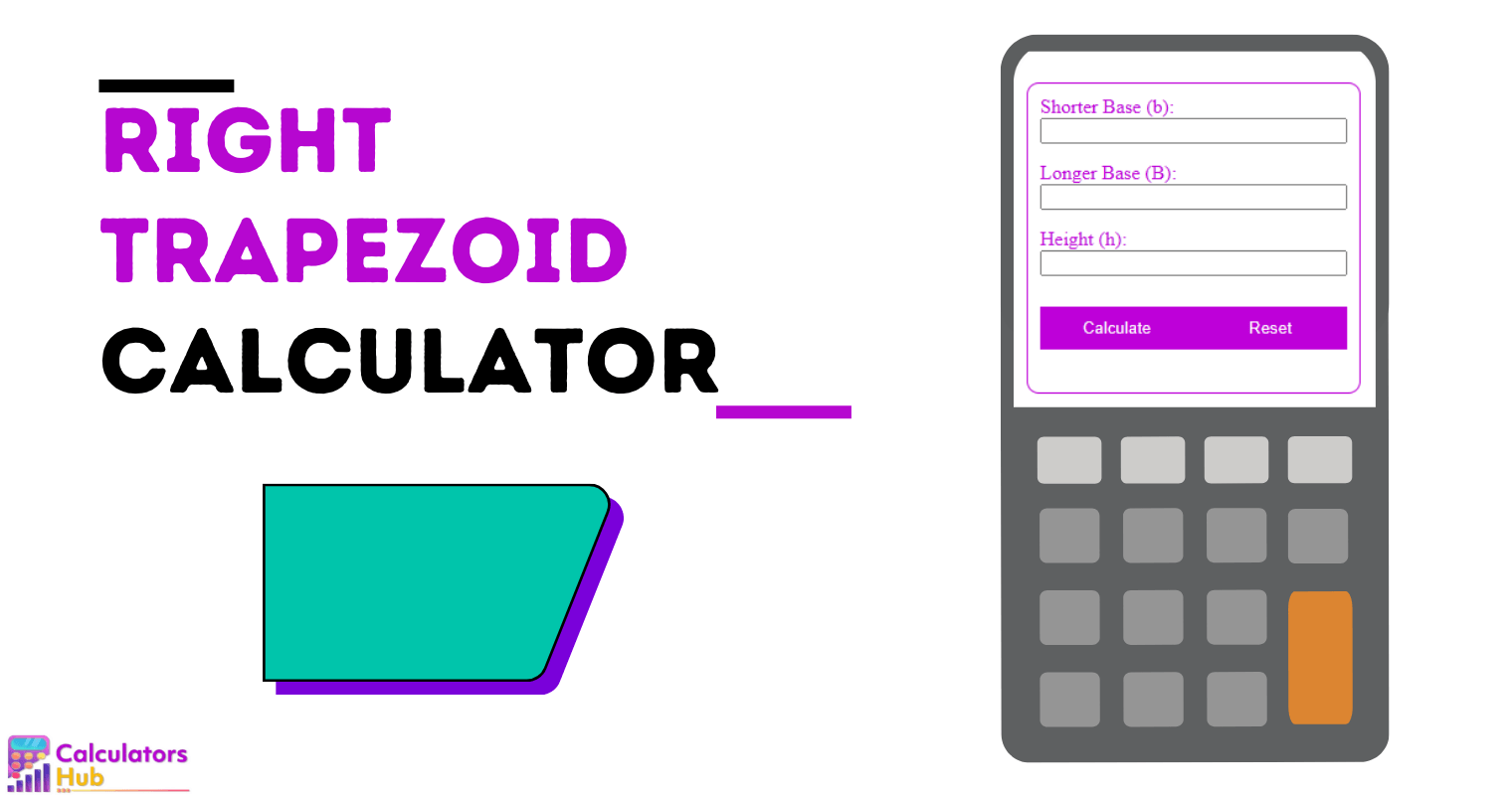 Right Trapezoid Calculator Online