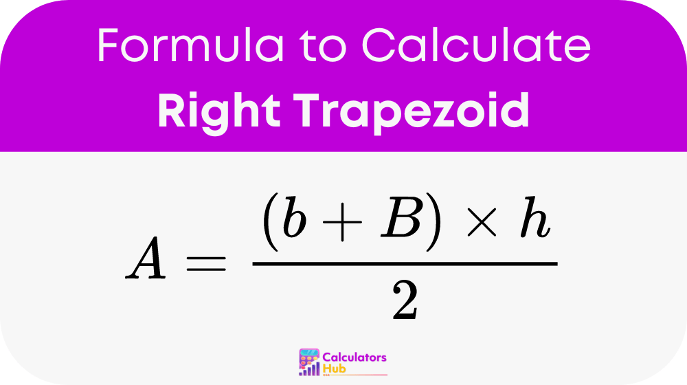 Right Trapezoid Calculator Online
