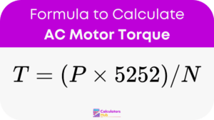AC Motor Torque Calculator